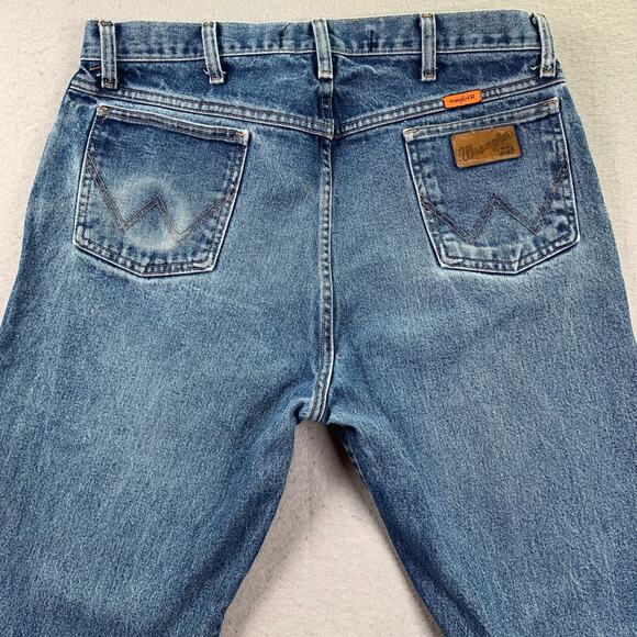 Wrangler FR Jeans Mens 36x36 Flame Resistant FR13MWZ HRC2 CAT2 Workwear - Picture 4 of 16